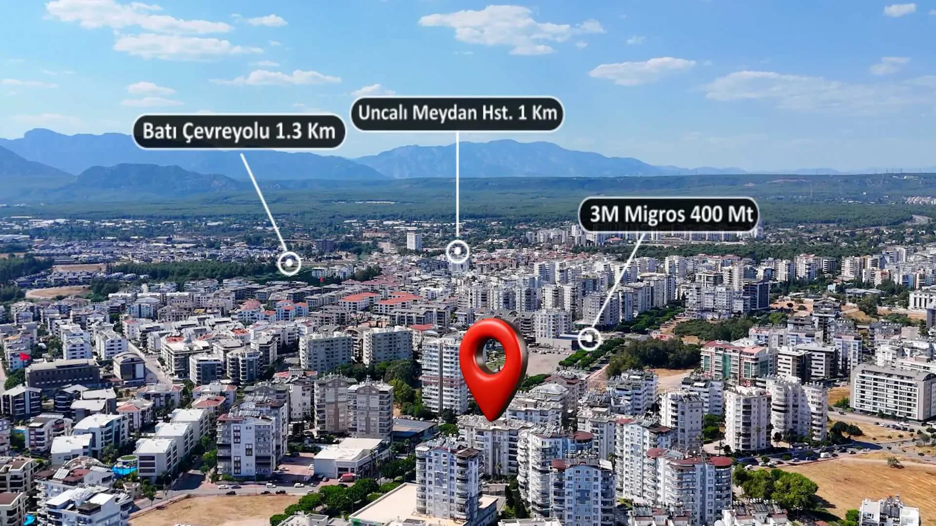 Uncalı'da 242 Park Evleri'nde Satılık 89 m² 1+1 Daire fotoğraf 31