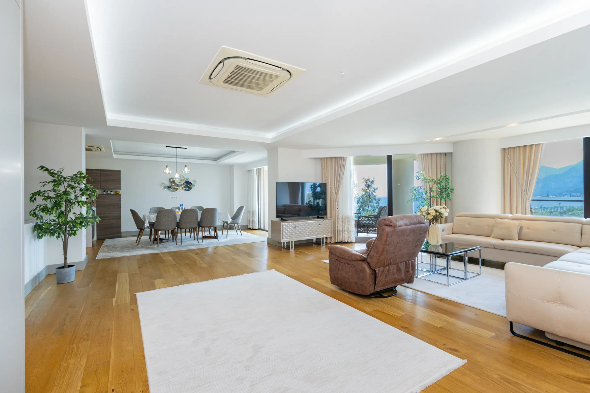 Konyaaltı'nda Denize Sıfır 3+1 Sun Is Blue Residence fotoğraf 56