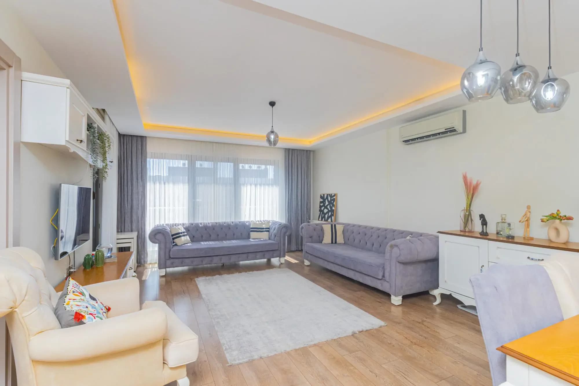 Muratpaşa'da Satılık 2+1 Ara Kat, Havuzlu ve Kapalı Otoparklı Site fotoğraf 7