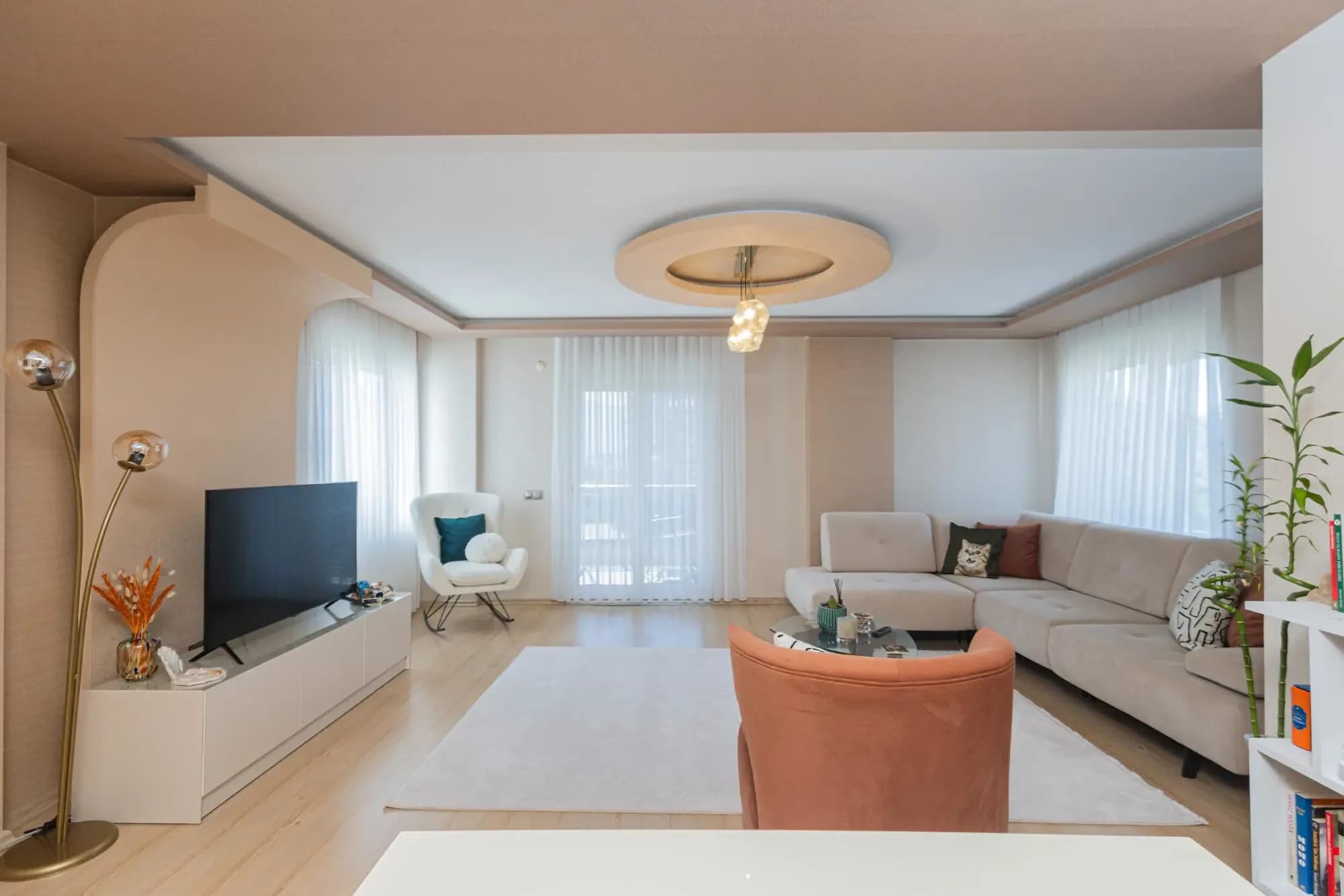 Uncalı'da 242 Park Evleri'nde Satılık 89 m² 1+1 Daire fotoğraf 6