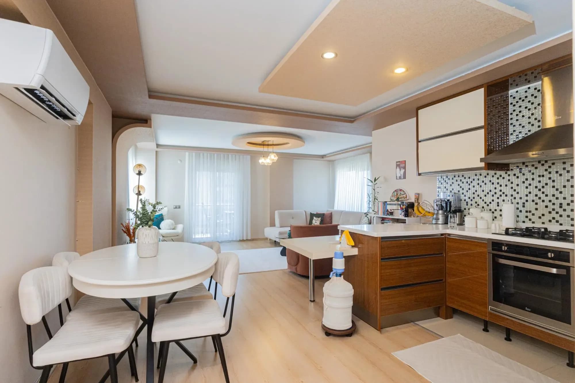 Uncalı'da 242 Park Evleri'nde Satılık 89 m² 1+1 Daire fotoğraf 2