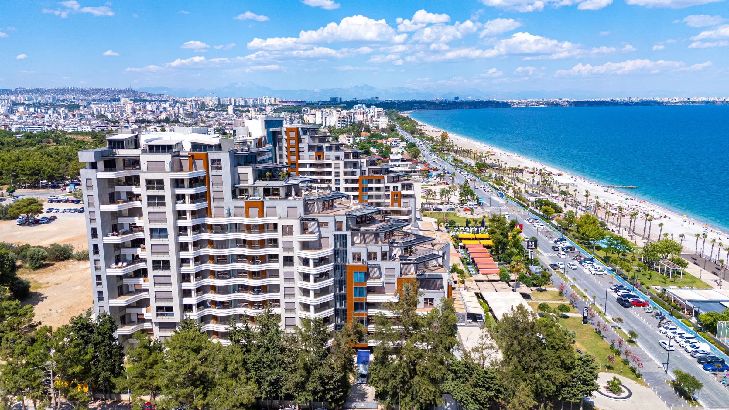 Konyaaltı'nda Denize Sıfır 3+1 Sun Is Blue Residence fotoğraf 4