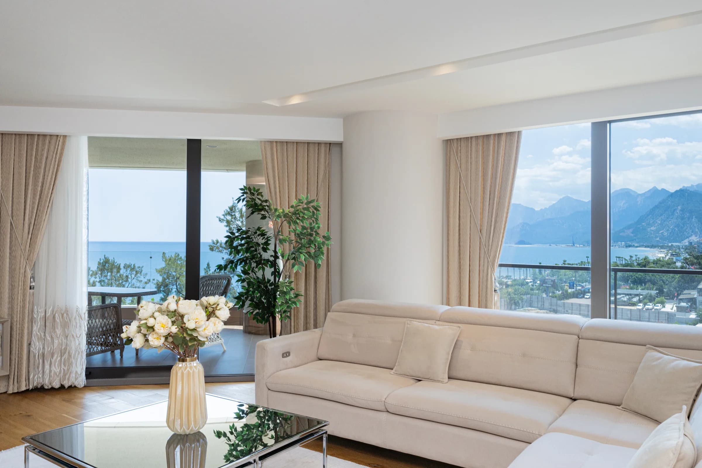 Konyaaltı'nda Denize Sıfır 3+1 Sun Is Blue Residence fotoğraf 55