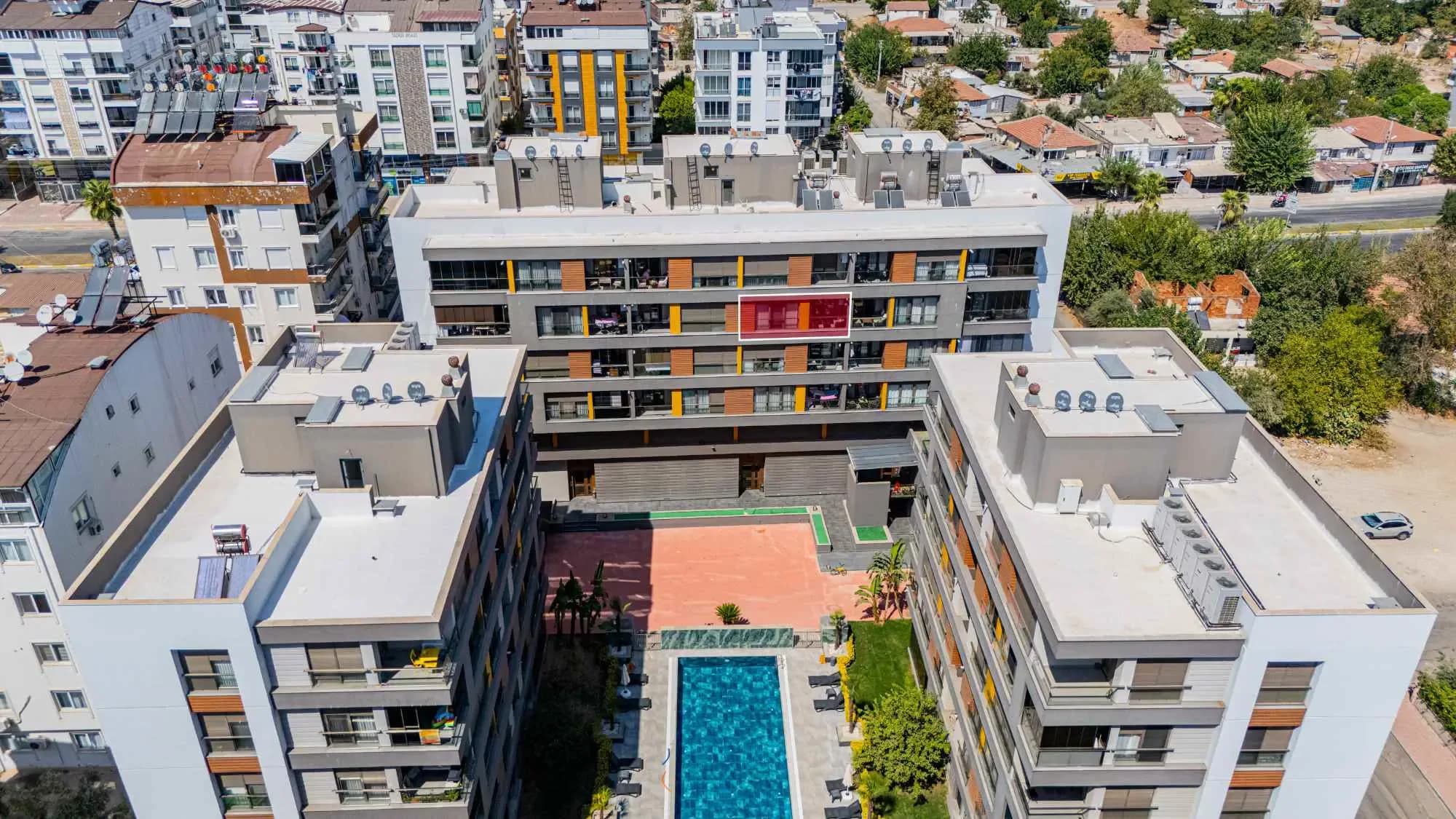 Muratpaşa'da Satılık 2+1 Ara Kat, Havuzlu ve Kapalı Otoparklı Site fotoğraf 64