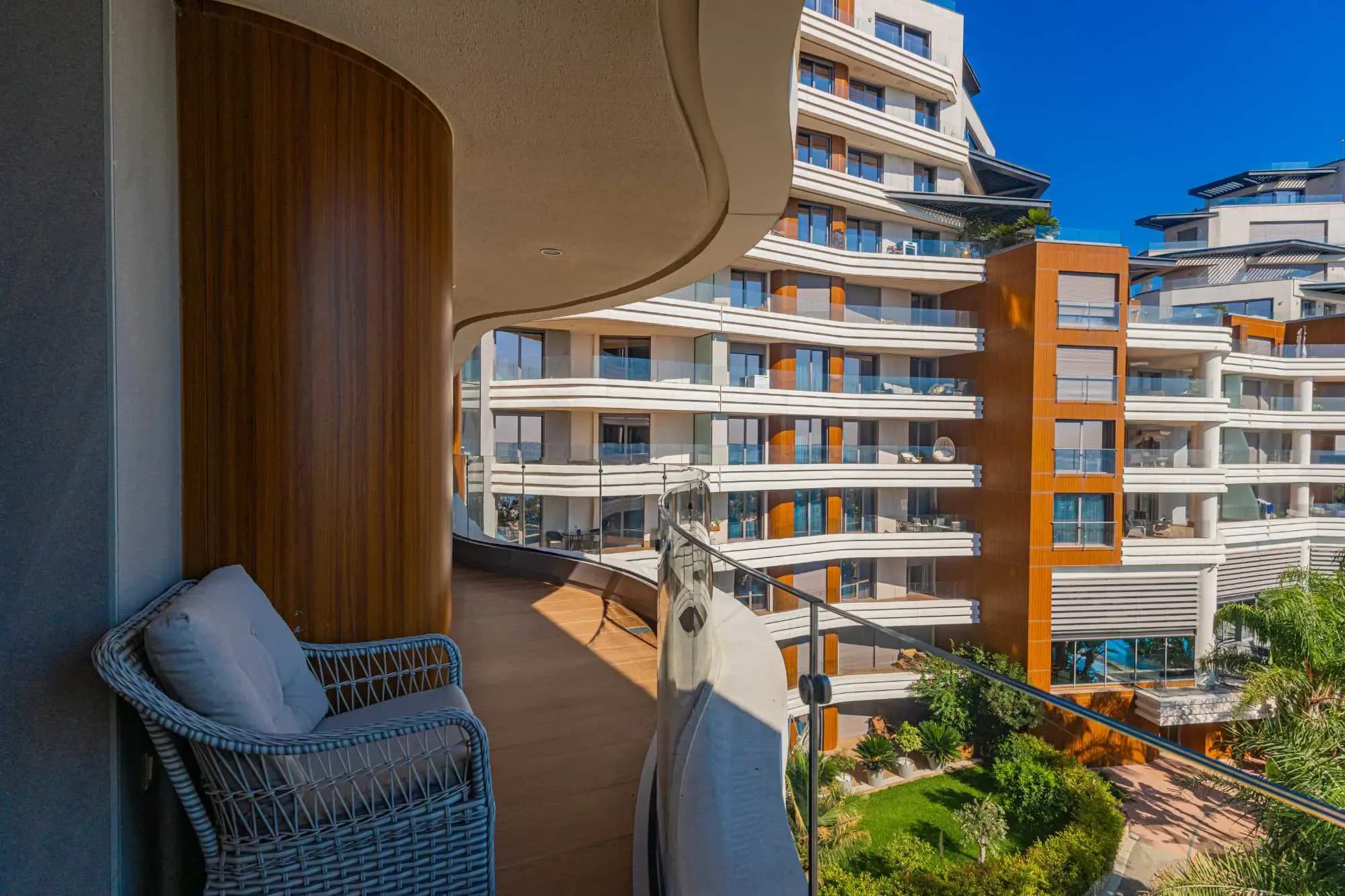 Konyaaltı'nda Denize Sıfır Full Manzaralı 180 m² Zebrano Tasarım fotoğraf 41