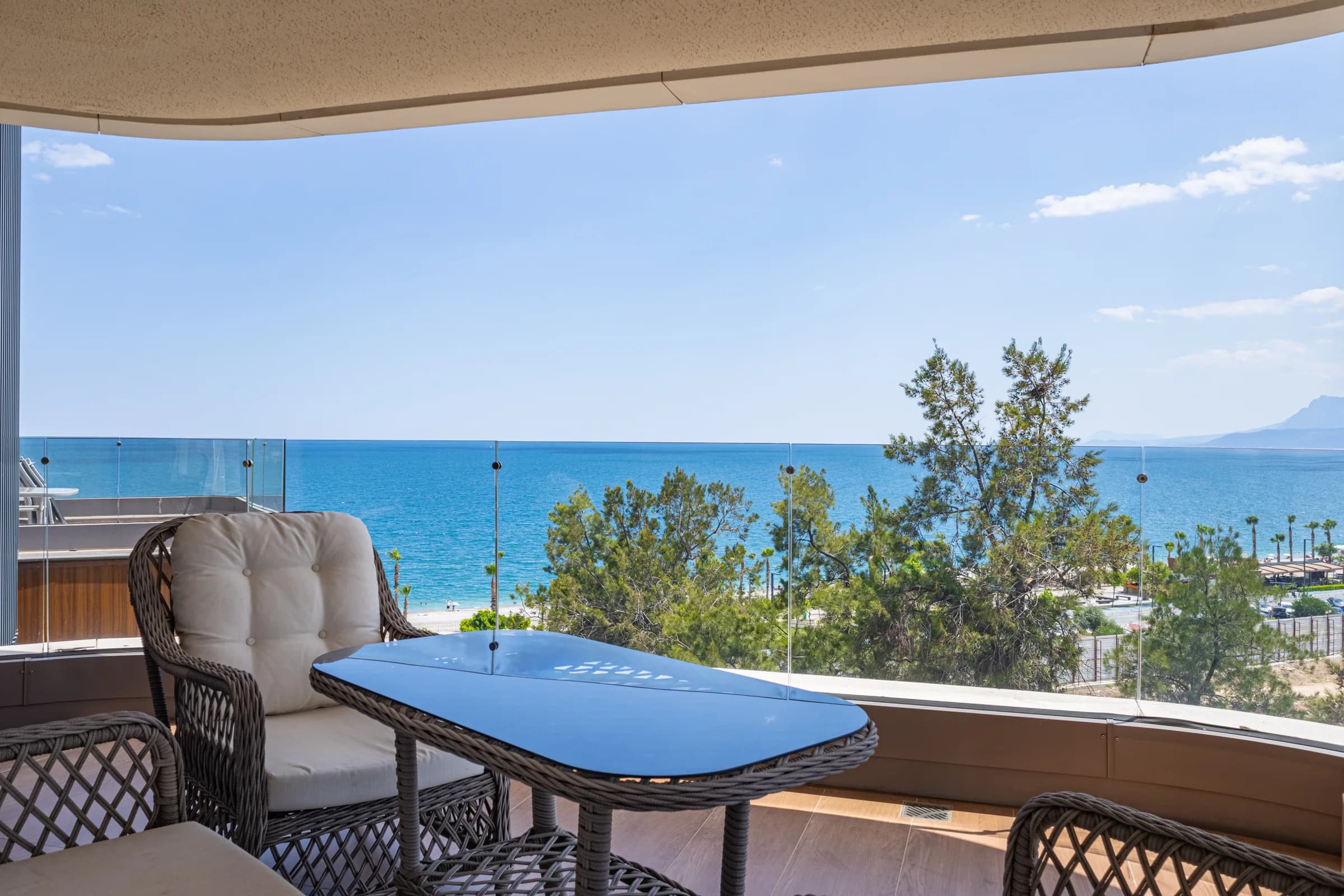 Konyaaltı'nda Denize Sıfır 3+1 Sun Is Blue Residence fotoğraf 8