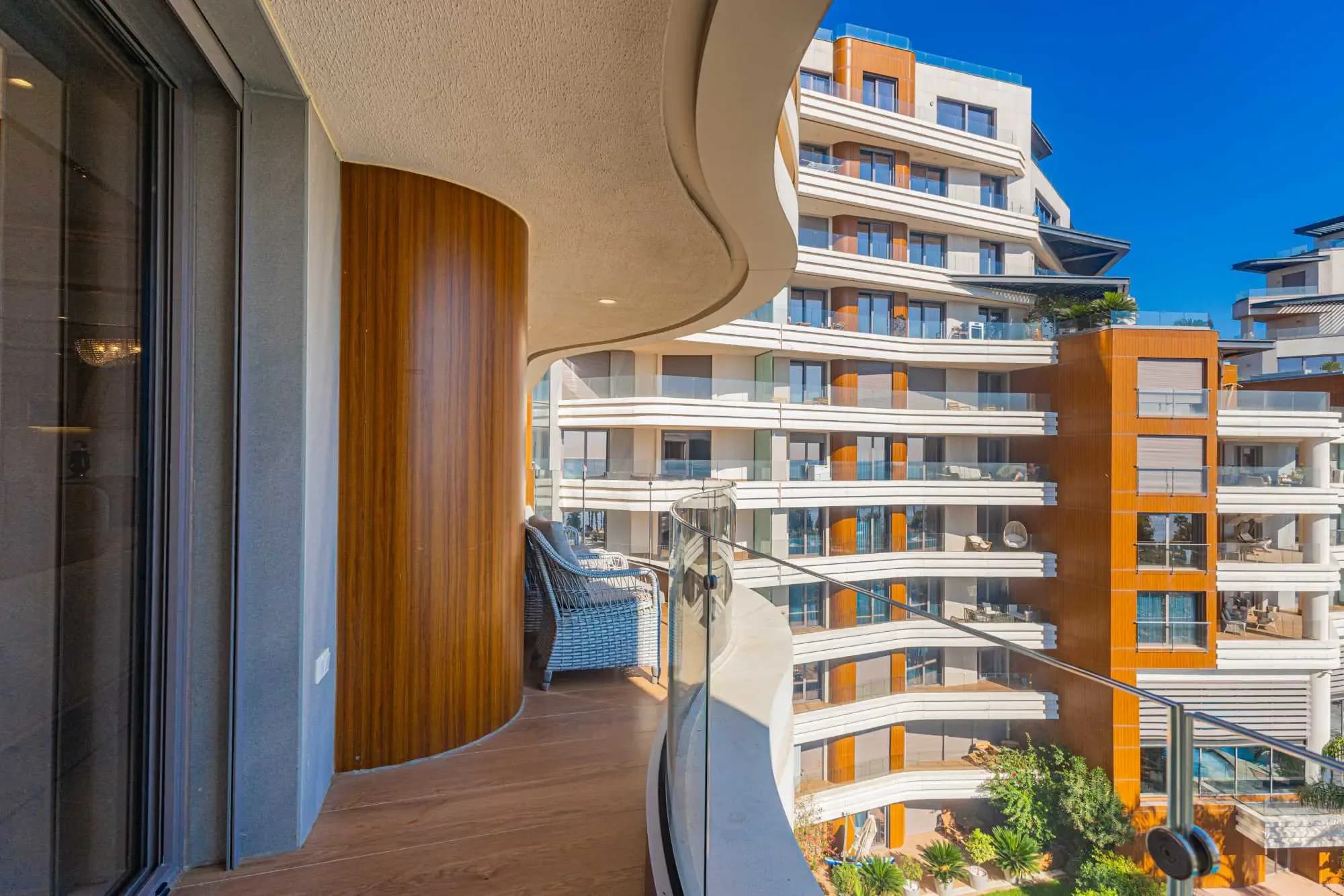 Konyaaltı'nda Denize Sıfır Full Manzaralı 180 m² Zebrano Tasarım fotoğraf 30