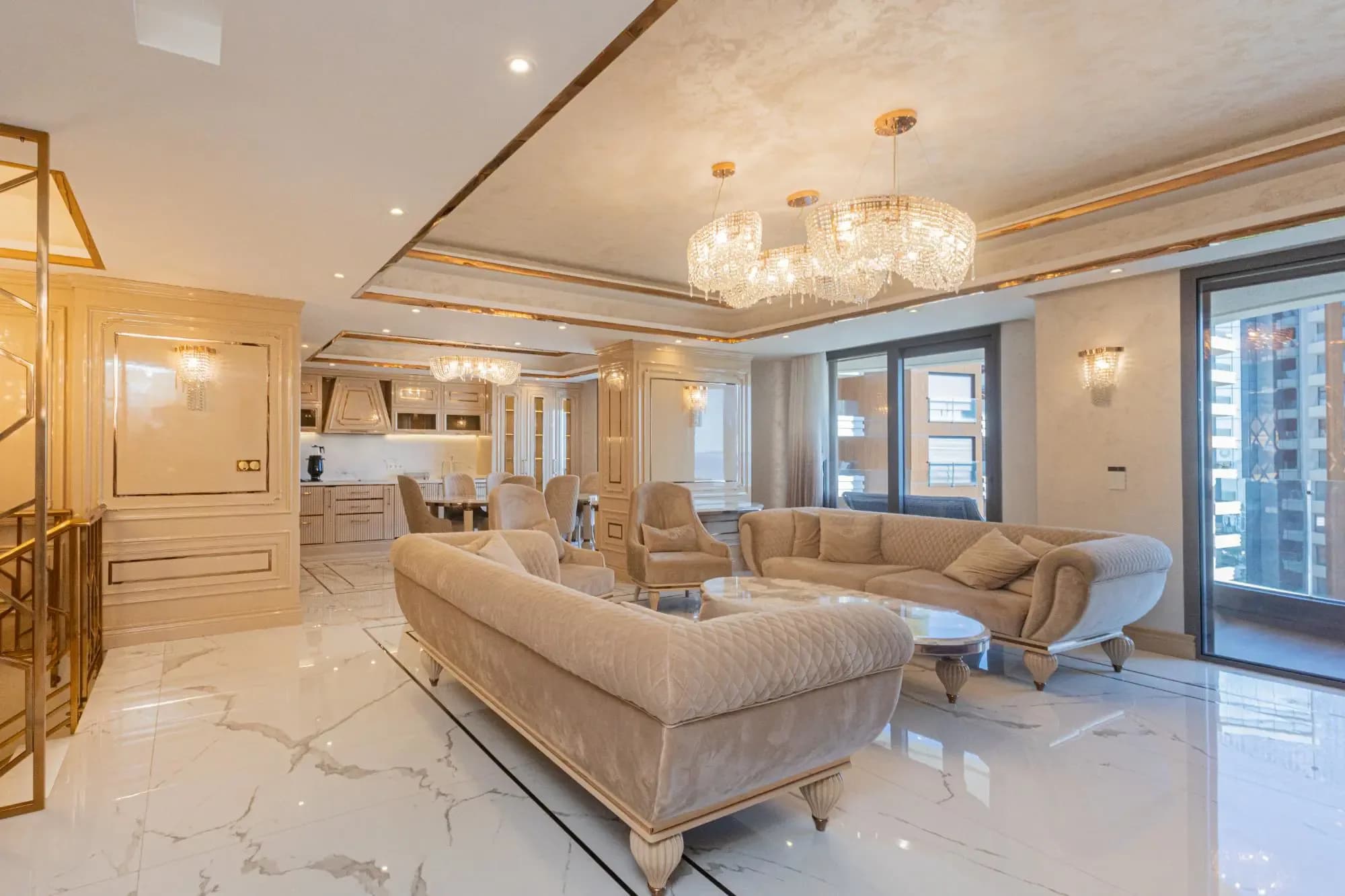 Konyaaltı'nda Denize Sıfır Full Manzaralı 180 m² Zebrano Tasarım fotoğraf 14