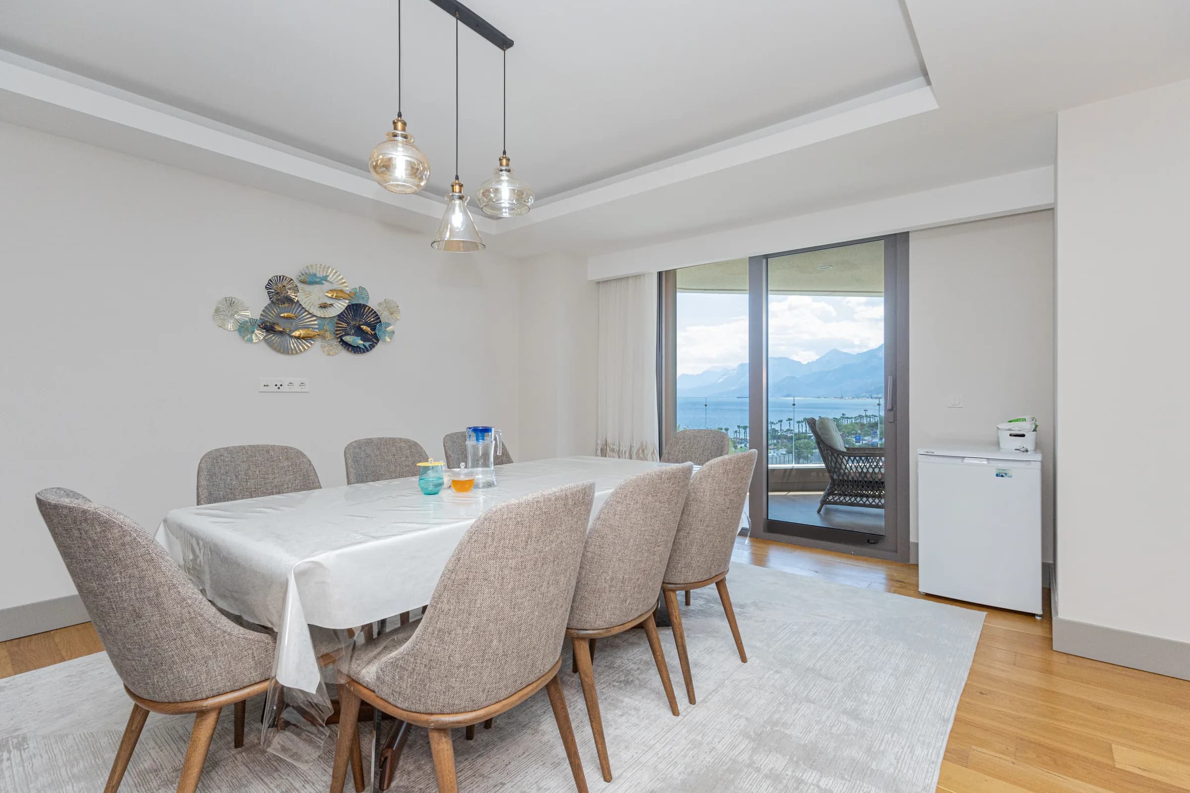 Konyaaltı'nda Denize Sıfır 3+1 Sun Is Blue Residence fotoğraf 42