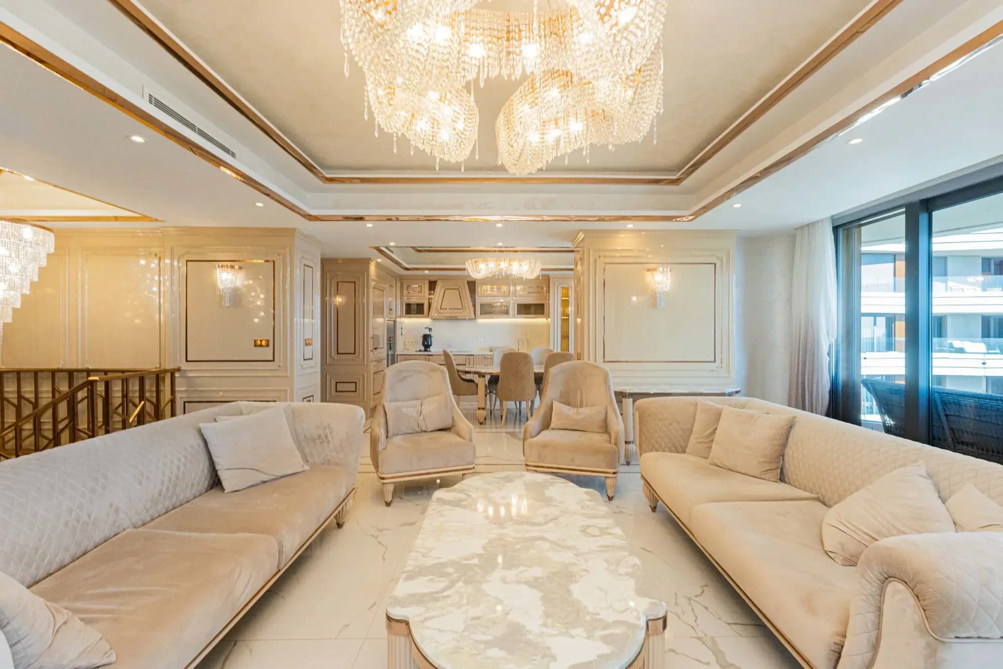 Konyaaltı'nda Denize Sıfır Full Manzaralı 180 m² Zebrano Tasarım fotoğraf 13