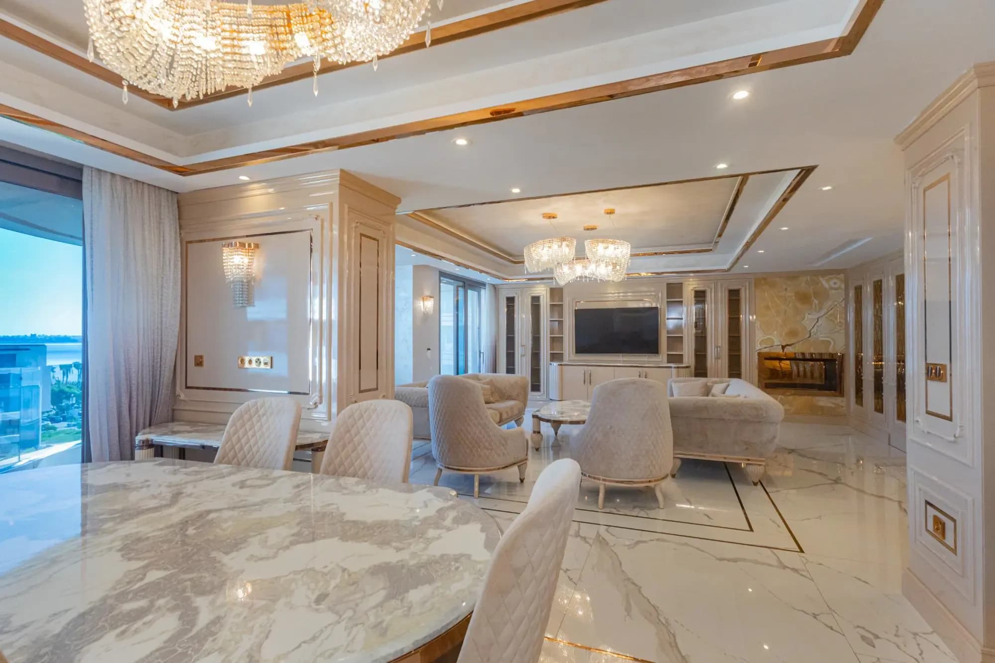 Konyaaltı'nda Denize Sıfır Full Manzaralı 180 m² Zebrano Tasarım fotoğraf 3