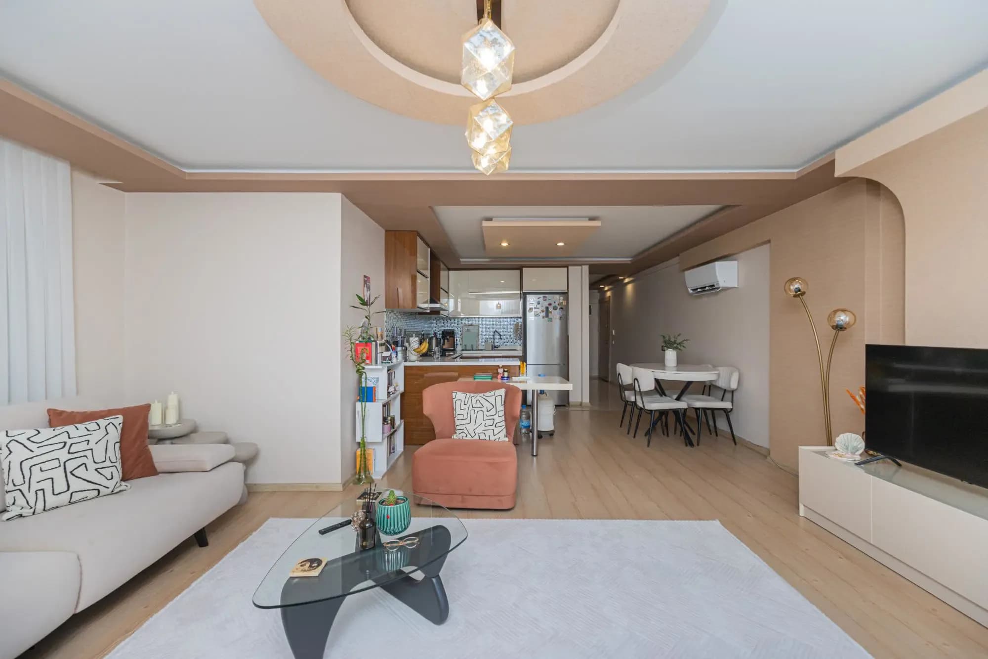 Uncalı'da 242 Park Evleri'nde Satılık 89 m² 1+1 Daire fotoğraf 9