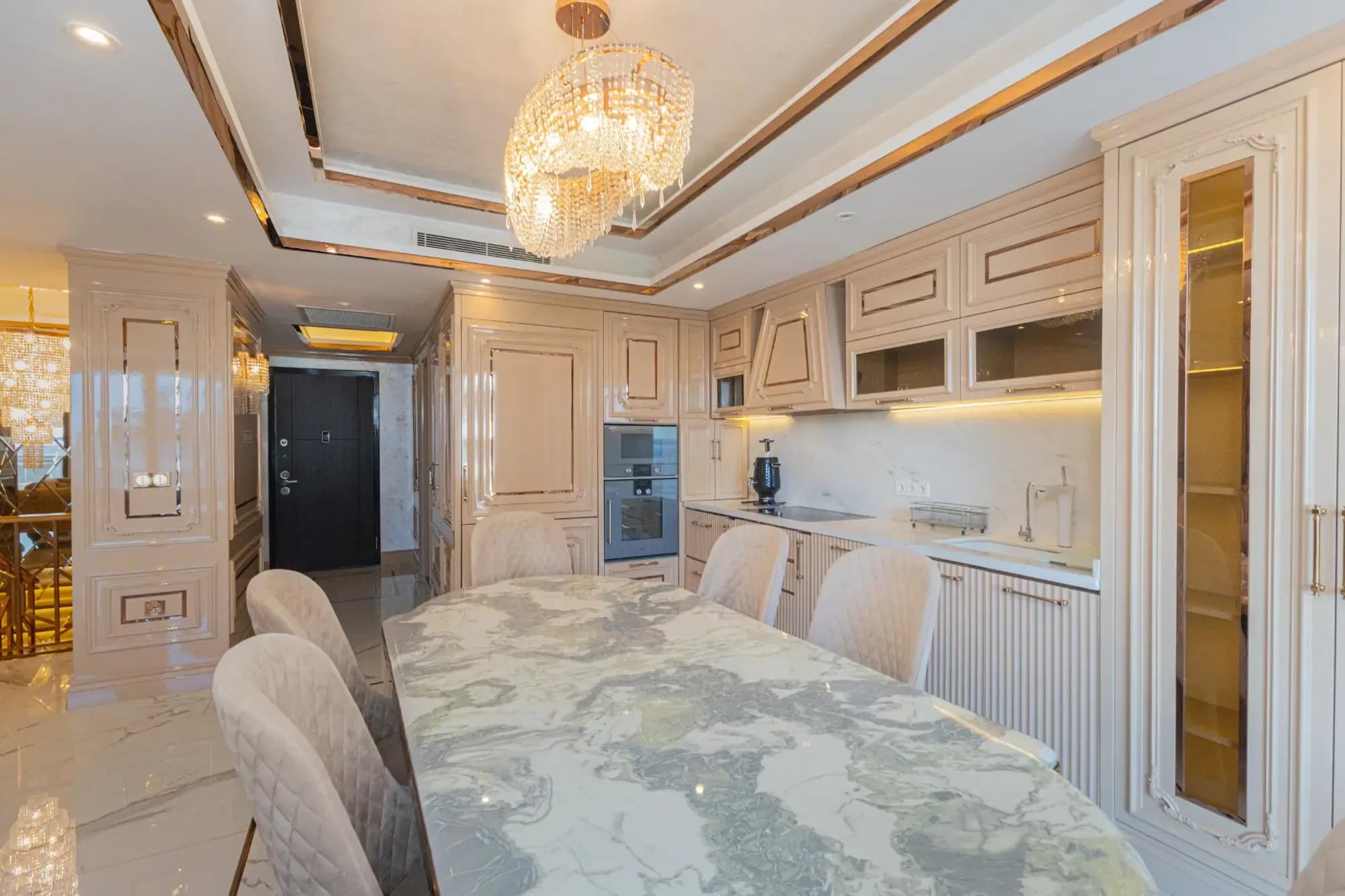 Konyaaltı'nda Denize Sıfır Full Manzaralı 180 m² Zebrano Tasarım fotoğraf 5