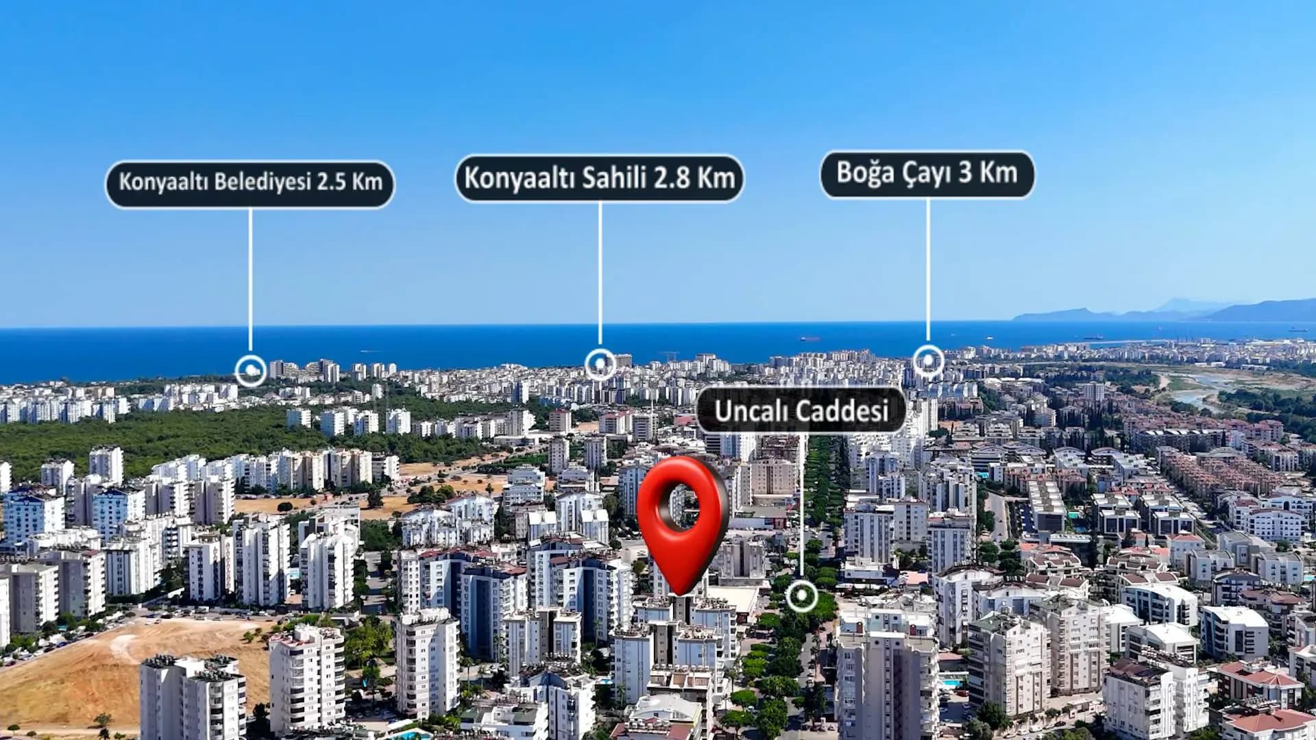 Uncalı'da 242 Park Evleri'nde Satılık 89 m² 1+1 Daire fotoğraf 33