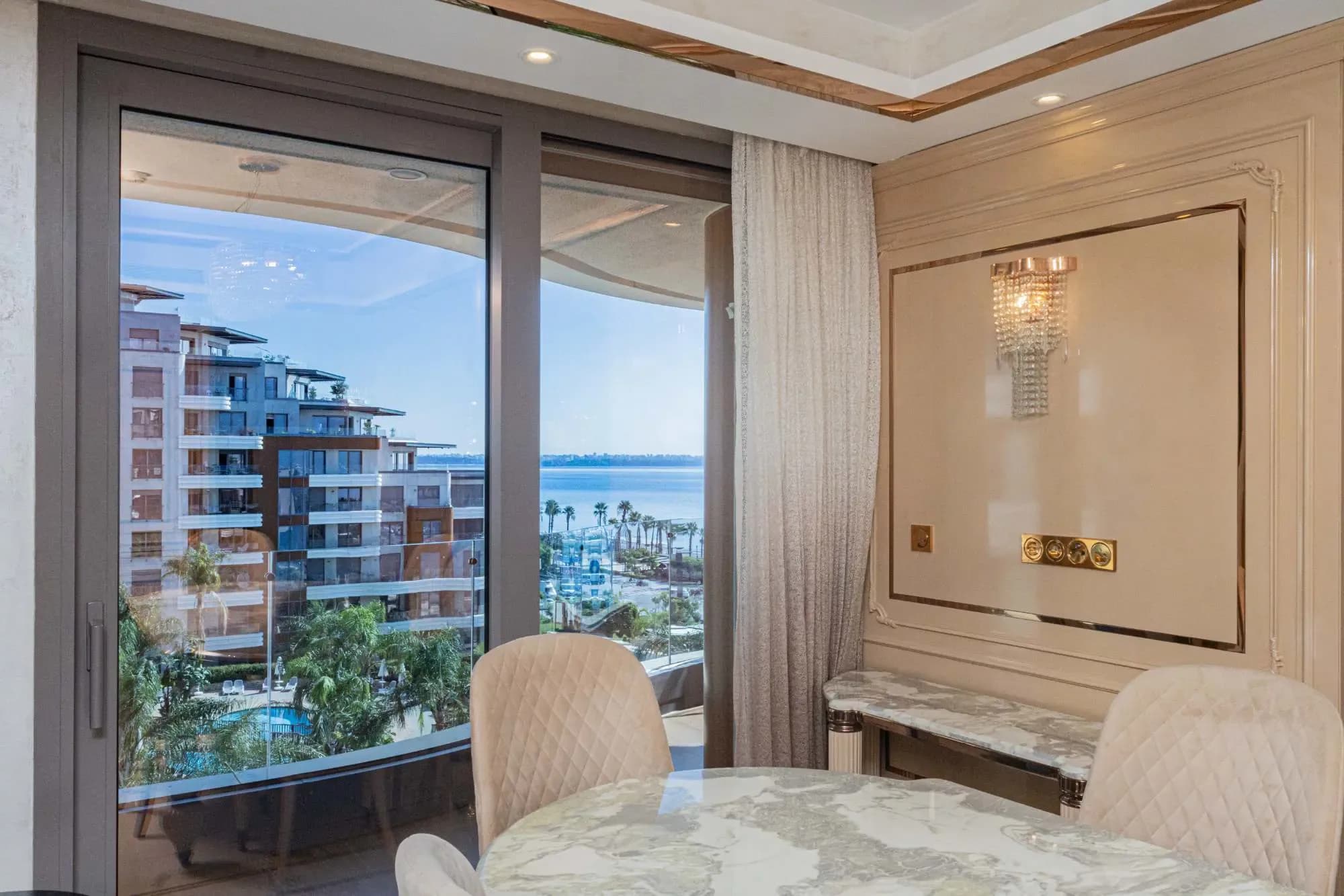 Konyaaltı'nda Denize Sıfır Full Manzaralı 180 m² Zebrano Tasarım fotoğraf 16