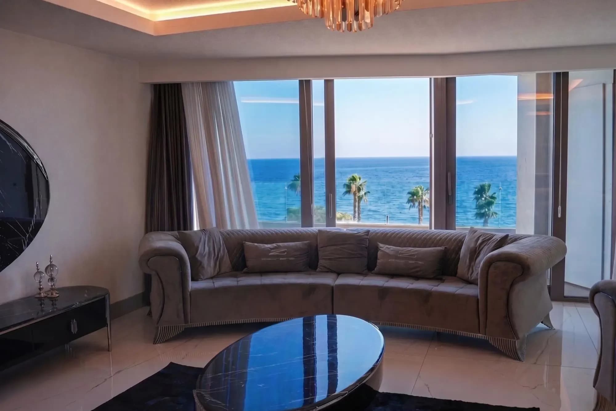 Konyaaltı'nda Denize Sıfır 4+1 Full Manzara Sun Is Blue Residence fotoğraf 3