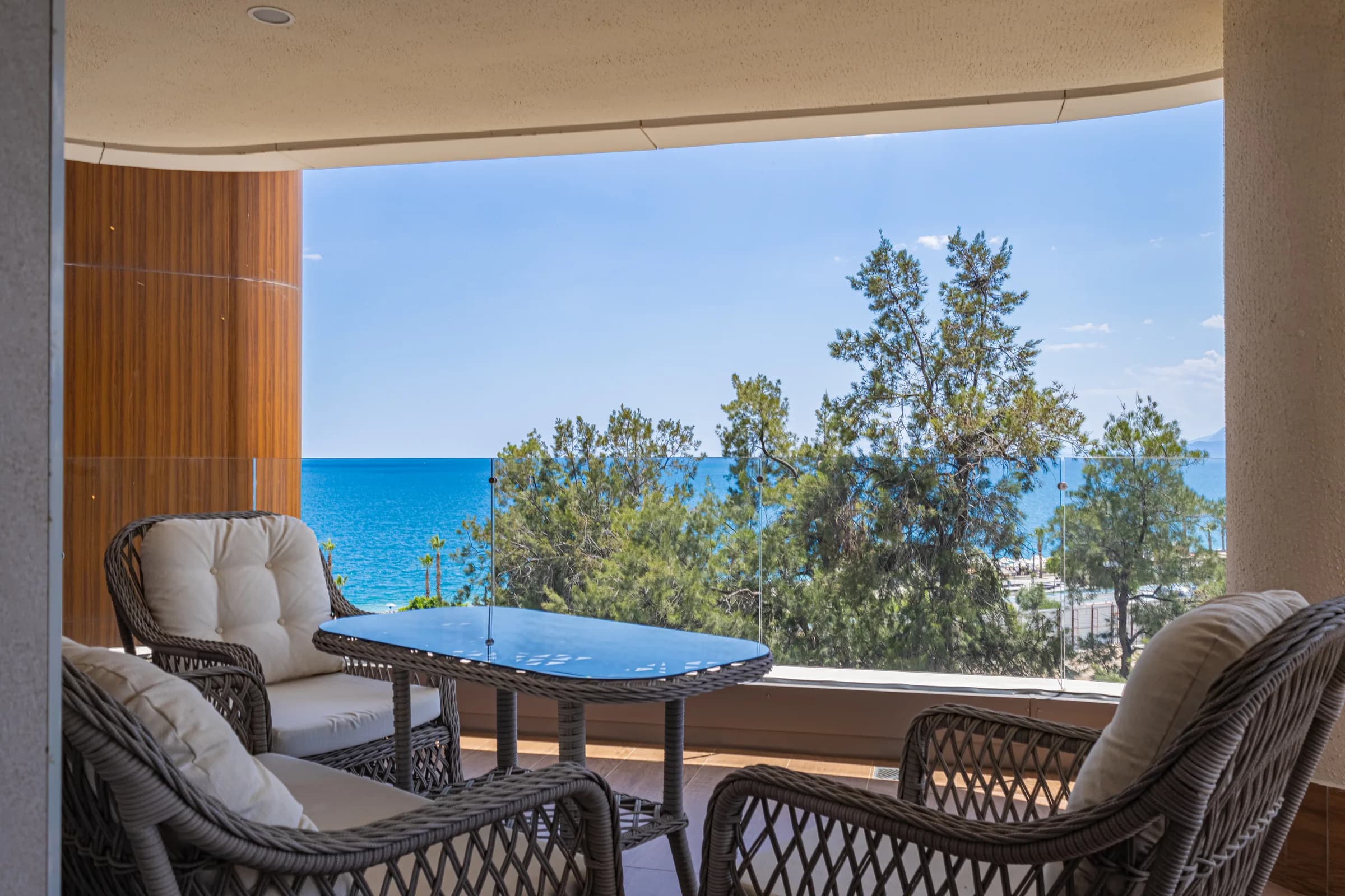 Konyaaltı'nda Denize Sıfır 3+1 Sun Is Blue Residence fotoğraf 16