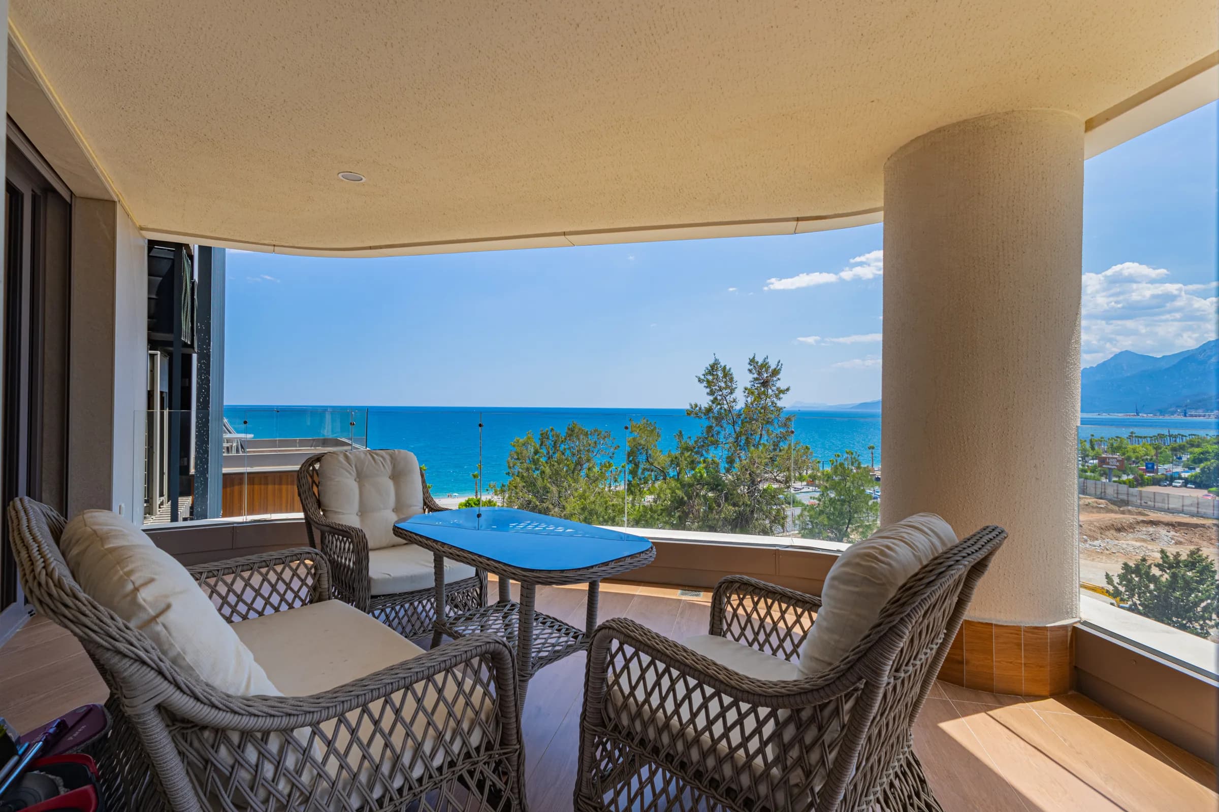 Konyaaltı'nda Denize Sıfır 3+1 Sun Is Blue Residence fotoğraf 7