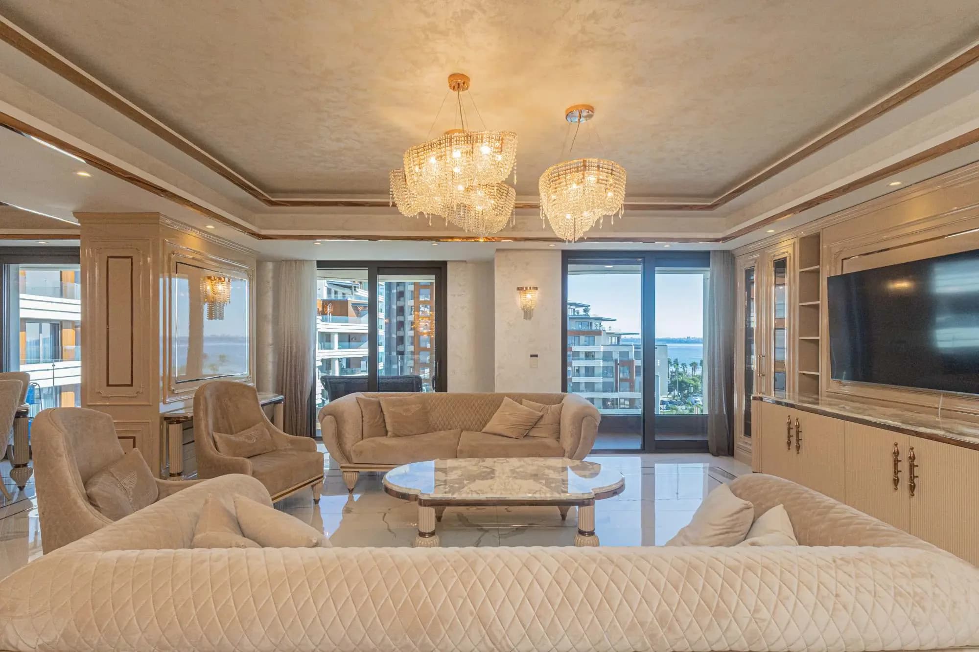 Konyaaltı'nda Denize Sıfır Full Manzaralı 180 m² Zebrano Tasarım fotoğraf 22