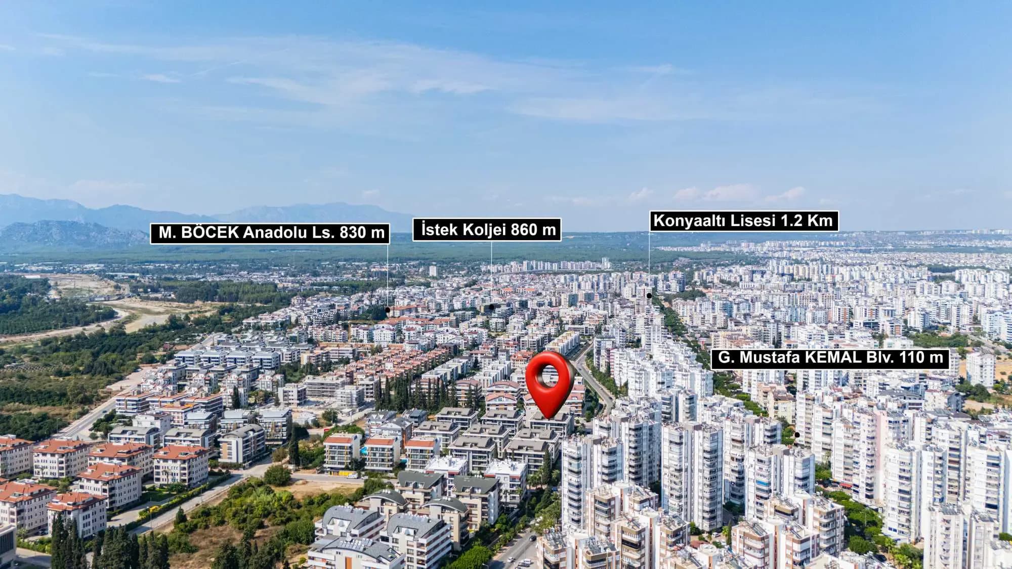 Konyaaltı'nda Kiralık 4+1 Ara Kat Daire, Özpınarlar Casa Luna fotoğraf 58