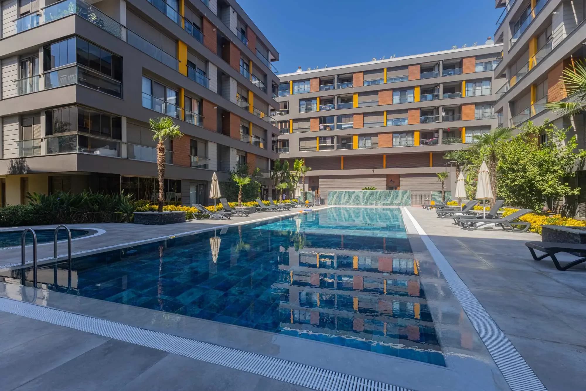 Muratpaşa'da Satılık 2+1 Ara Kat, Havuzlu ve Kapalı Otoparklı Site fotoğraf 37