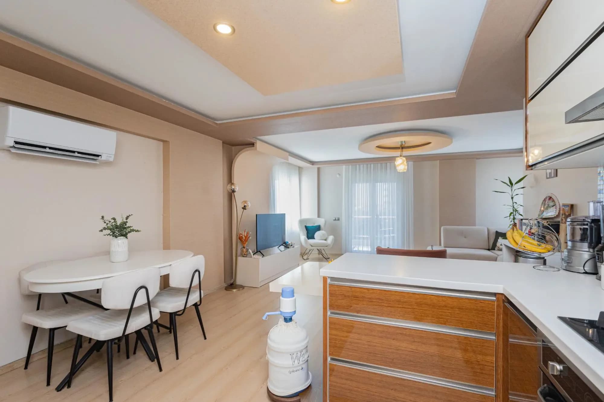 Uncalı'da 242 Park Evleri'nde Satılık 89 m² 1+1 Daire fotoğraf 3