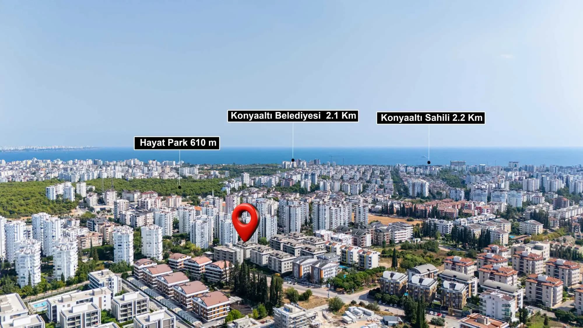 Konyaaltı'nda Kiralık 4+1 Ara Kat Daire, Özpınarlar Casa Luna fotoğraf 53