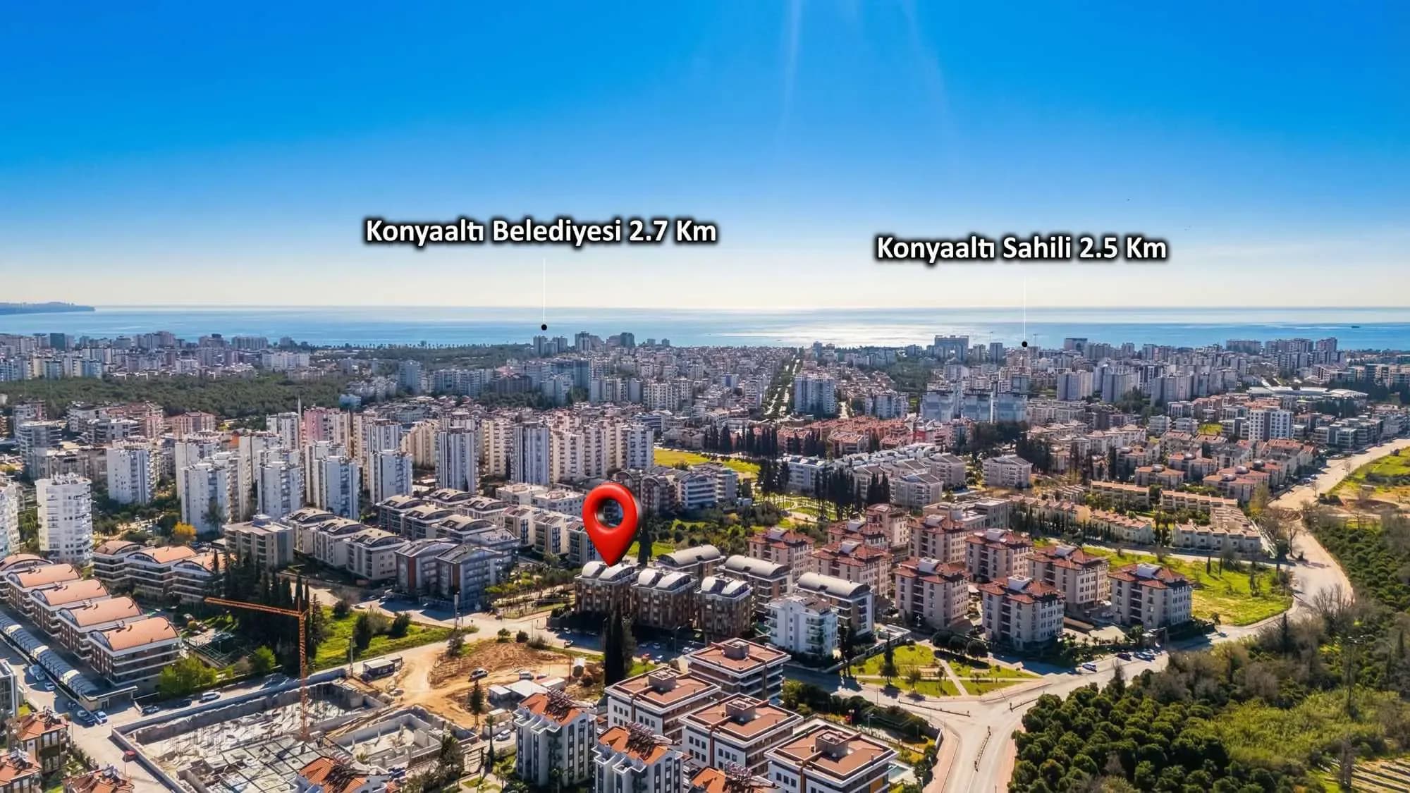 Konyaaltı'nda Doğalgazlı 3+1 Daire, Eşsiz Genişlikte fotoğraf 60